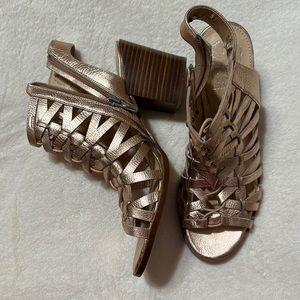 Vince Camuto rose gold sandals size 8.5
